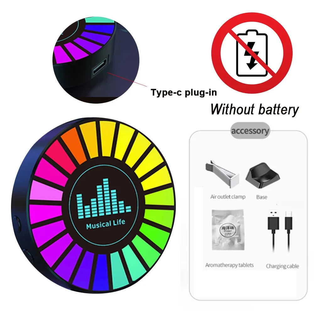 Ambientador LED RGB Premium para Coche